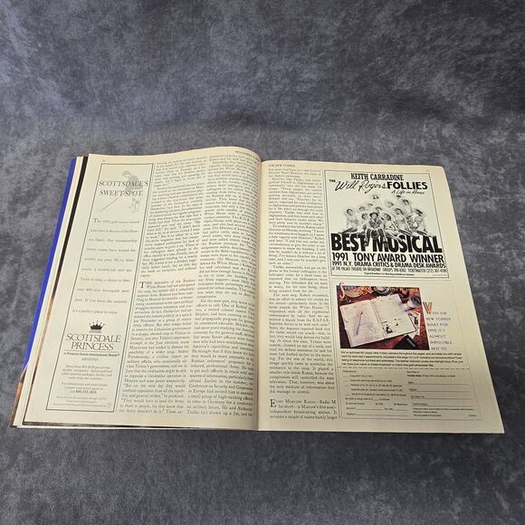 Vintage The New Yorker August 5th & November 4th 1991 Magazines - Picture 10 of 11